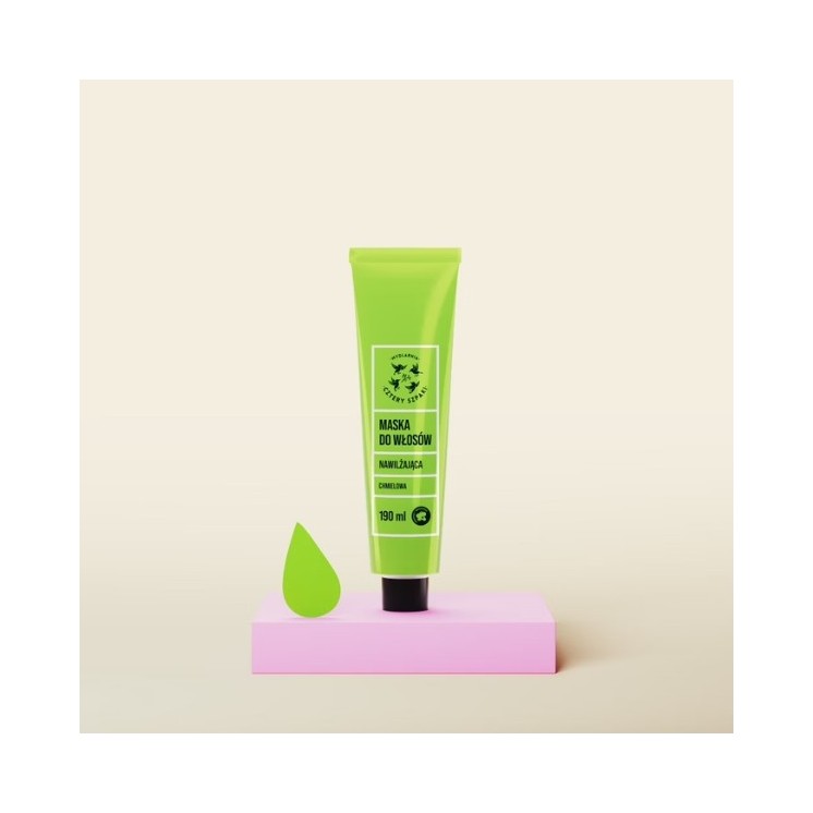 Mydlarnia Cztery Szpaki Feuchtigkeitsspendende Haarmaske Chmielowa 190 ml