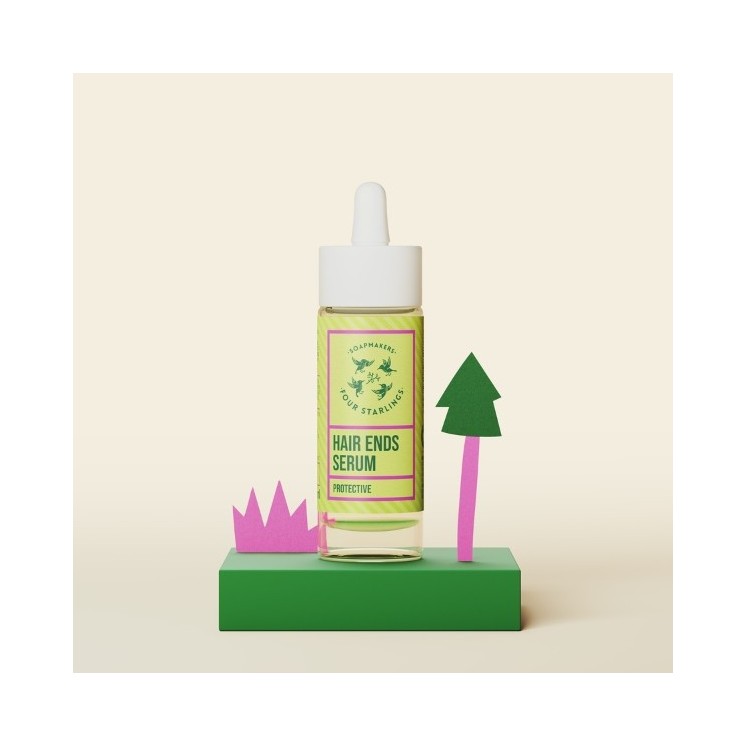 Mydlarnia Cztery Szpaki Beschermend serum voor haarpuntjes Leśna Róża 30 ml