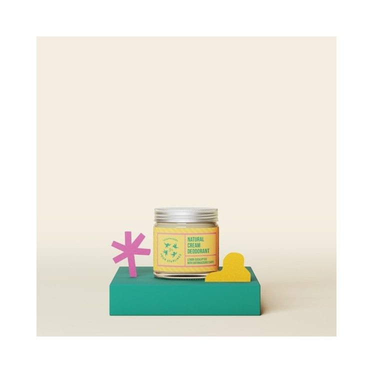 Mydlarnia Cztery Szpaki Natuurlijke deodorantcrème Eucalyptus Citroen 60 ml