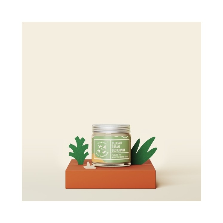 Mydlarnia Cztery Szpaki Natural deodorant cream fragrance-free 60 ml