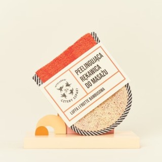 Mydlarnia Cztery Szpaki Peeling-Massagehandschuh