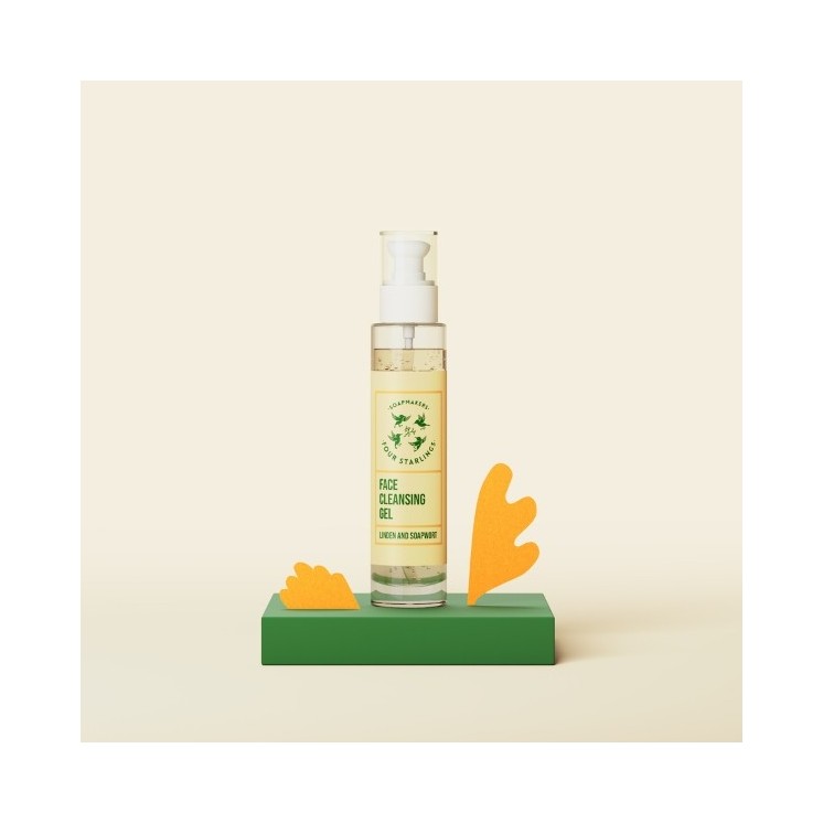 Mydlarnia Cztery Szpaki Lipa i Mydlnica Gesichtsreinigungsgel 100 ml