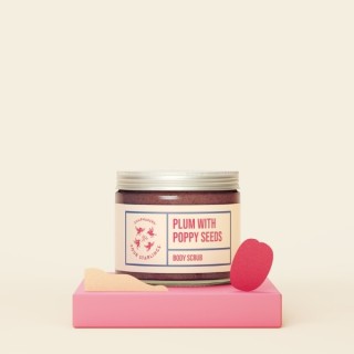 Mydlarnia Cztery Szpaki Sugar Peeling Pruim met maanzaad 250 ml