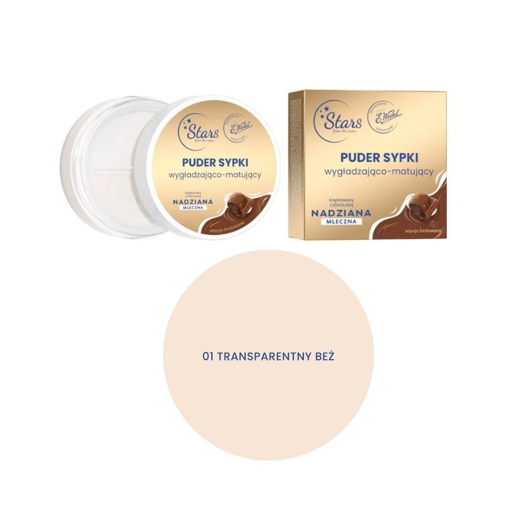 Stars from the stars Wedel Nadziana Glättendes und mattierendes loses Puder 01 Transparentes Beige 8 G