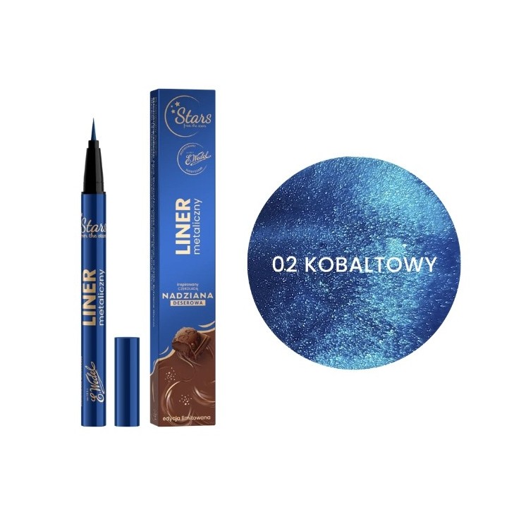 Stars from the stars Wedel Nadziana Metallic Eyeliner 02 Kobaltblauw 1.2 G