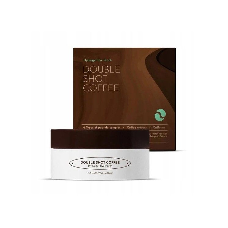 Гелеві подушечки під очі Orjena Double Shot Coffee Hydro з екстрактом кави 60 шт