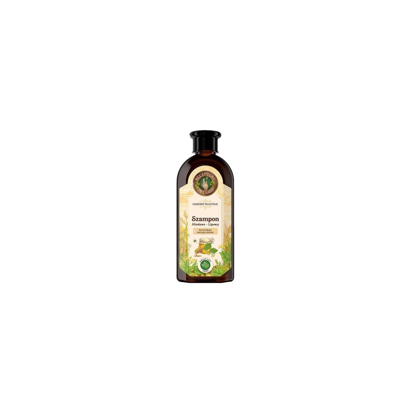 Herbalist's Recipes Honey-linden shampoo for all hair types 350 ml