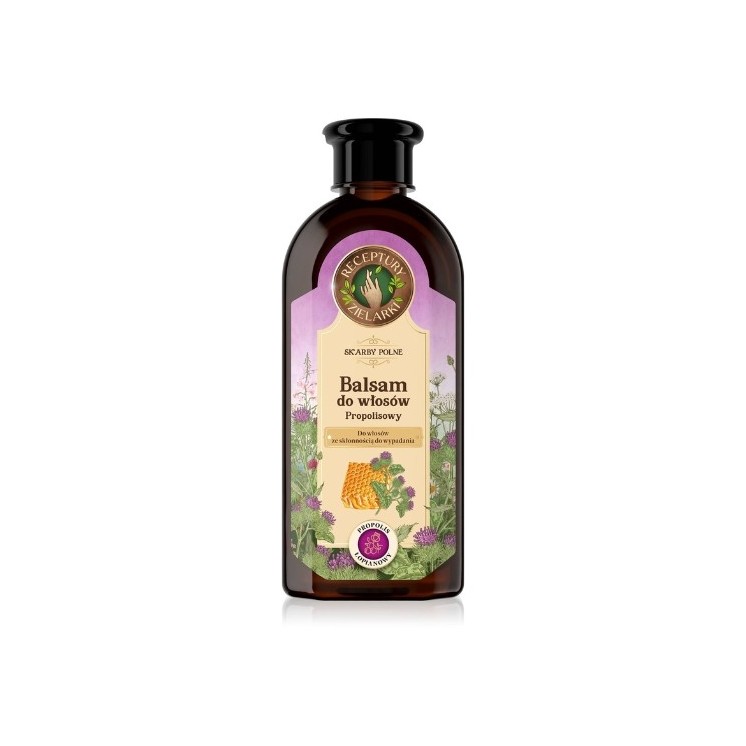 Rezepte Herbalists Balsam für zu Haarausfall neigendes Haar Klette Propolis 350 ml