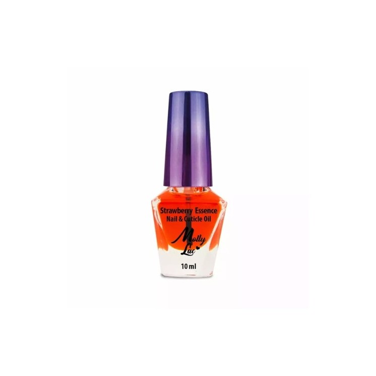 MollyLac Cuticle and Nail Oil Strawberry Essence 10 ml