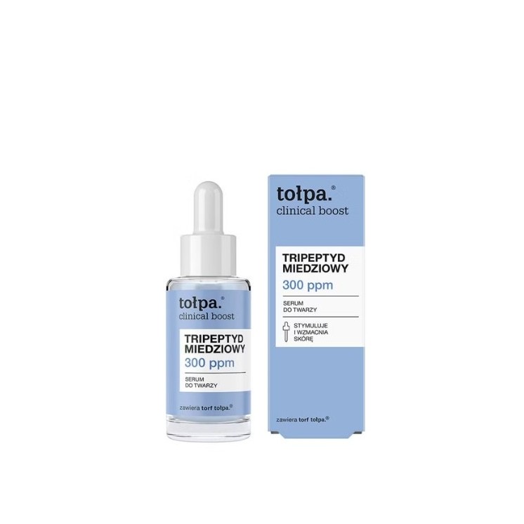 Tołpa Clinical Boost Firming Face Serum Copper Tripeptide 30 ml