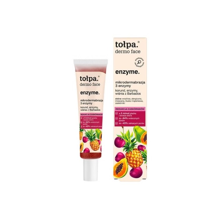 Tołpa Dermo Face Enzyme Microdermabrasie 3 Enzymen Peeling 40 ml