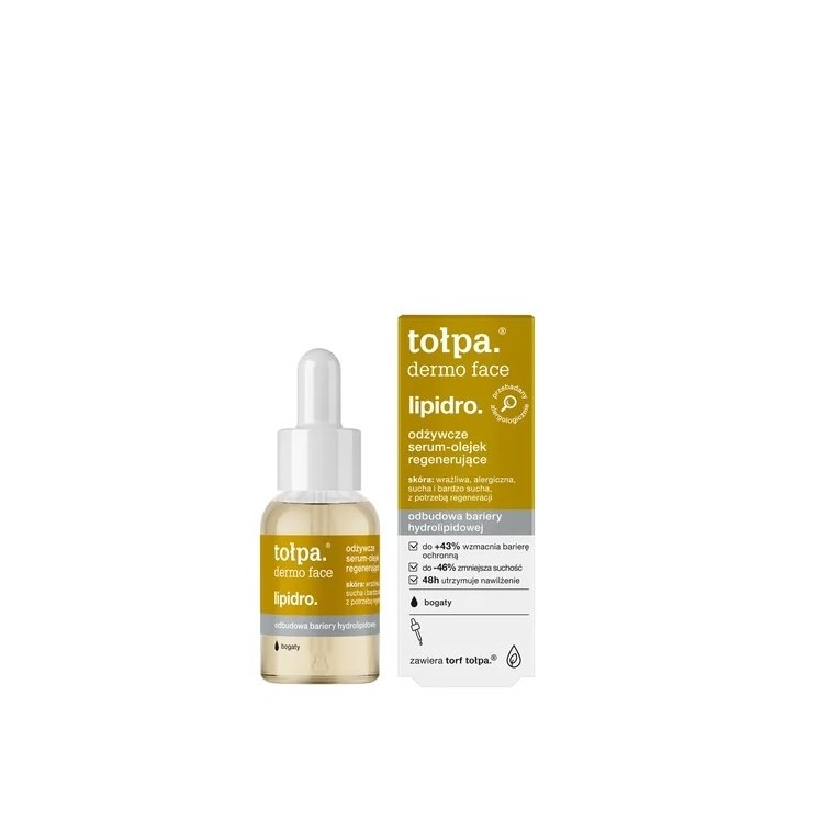 Tołpa Dermo Face Lipidro voedend serum en regenererende olie 30 ml