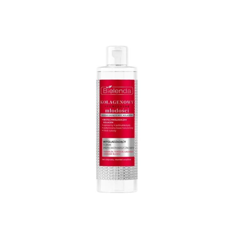 Bielenda Collagen Youth Stimulator Smoothing тонік проти зморшок 200 мл