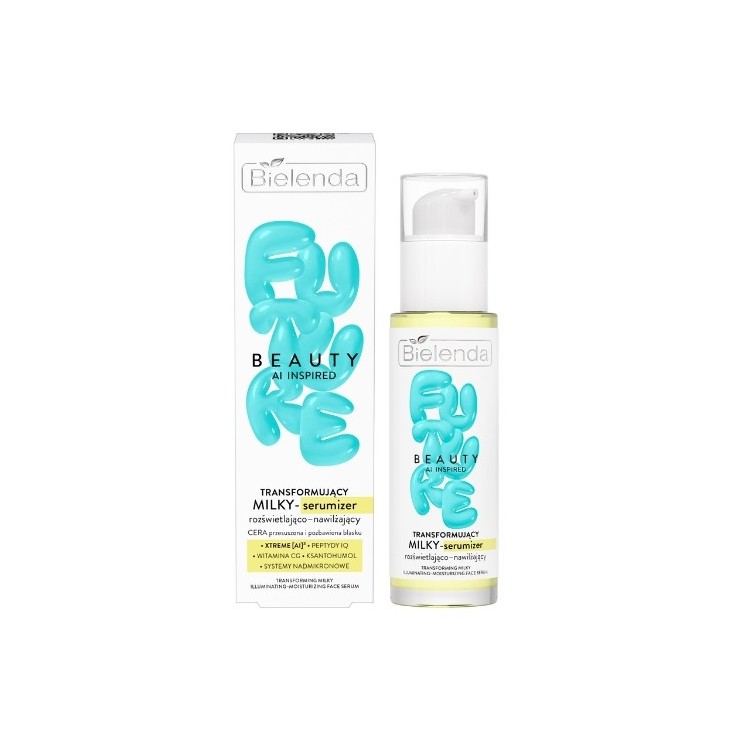 Bielenda FUTURE BEAUTY Трансформуюча milky - освітлююча та зволожуюча сироватка 30 мл