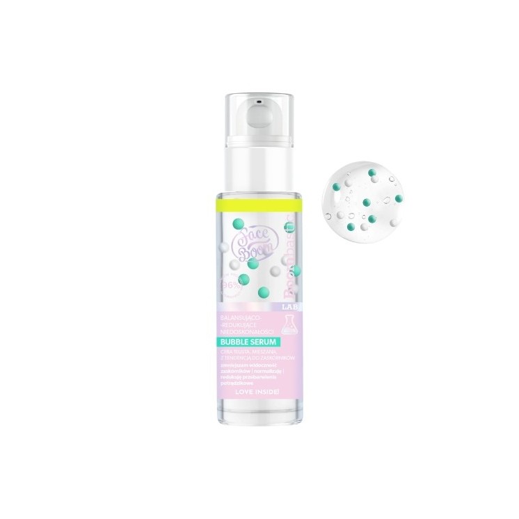 FaceBoom BOOMBASTIC LAB Blasenausgleichendes und Unreinheiten reduzierendes Serum 30 ml