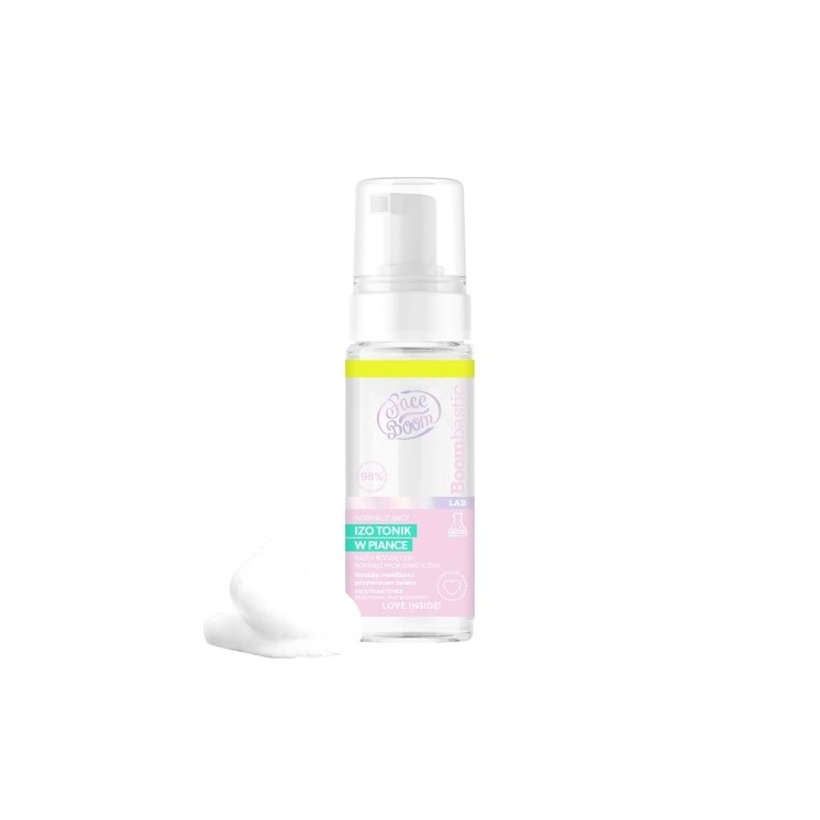 FaceBoom BOOMBASTIC LAB Normalisierender Iso-Tonic-Schaum mit ultrastabilem Vitamin C 150 ml