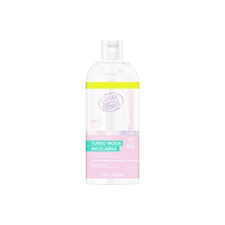 FaceBoom BOOMBASTIC LAB Izo Refreshing turbo micellar water 400 ml
