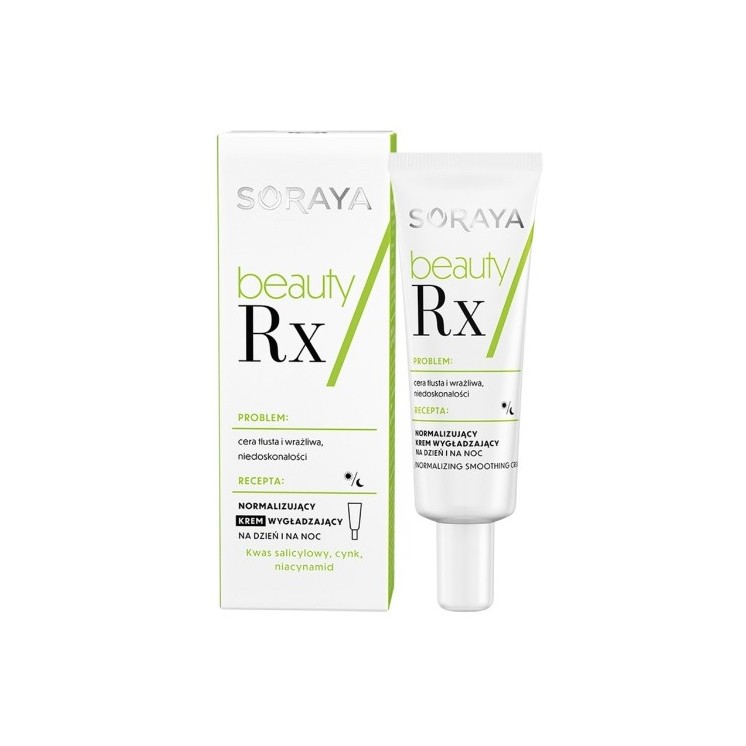 Soraya Beauty RX Normalizing Smoothing Face Cream with Acids and Zinc 50 ml