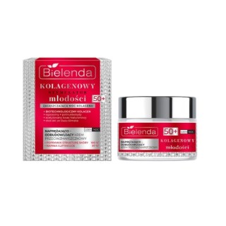 Bielenda Collagen Youth Stimulator Firming and rebuilding anti-wrinkle cream 50+ 50 ml