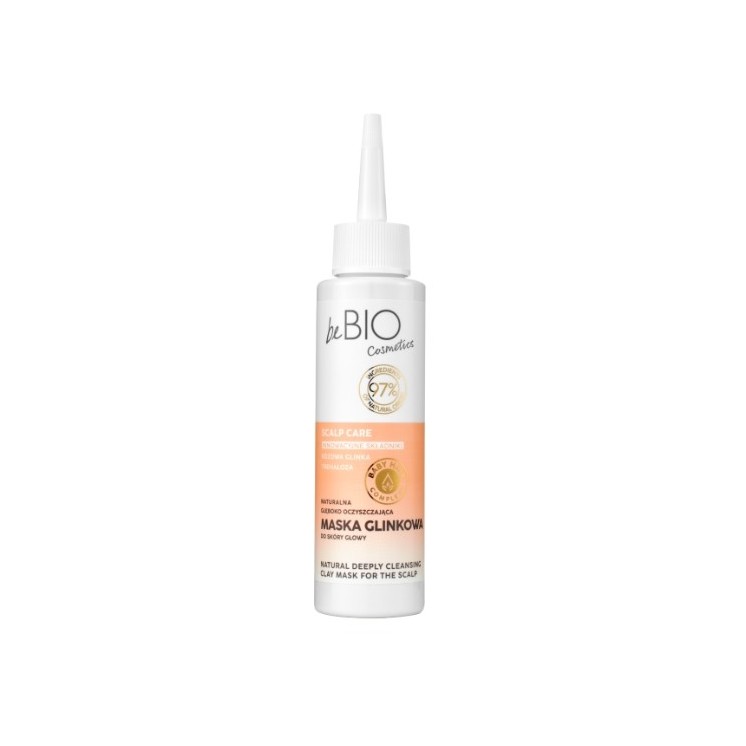 Глиняна маска BeBio Cosmetics Scalp Care для шкіри голови 100 мл