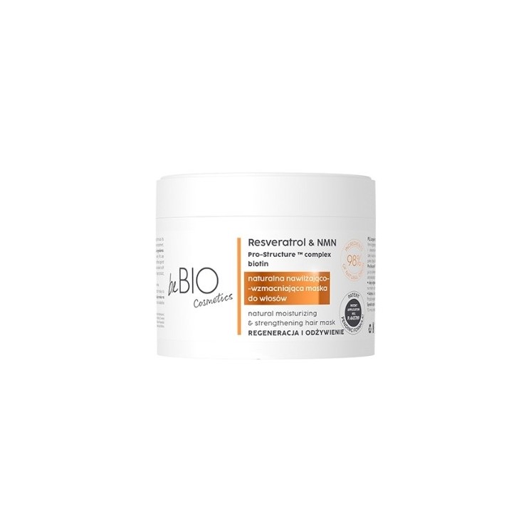 BeBio LONGEVITY Regeneration and nourishment Natural hair mask 250 ml