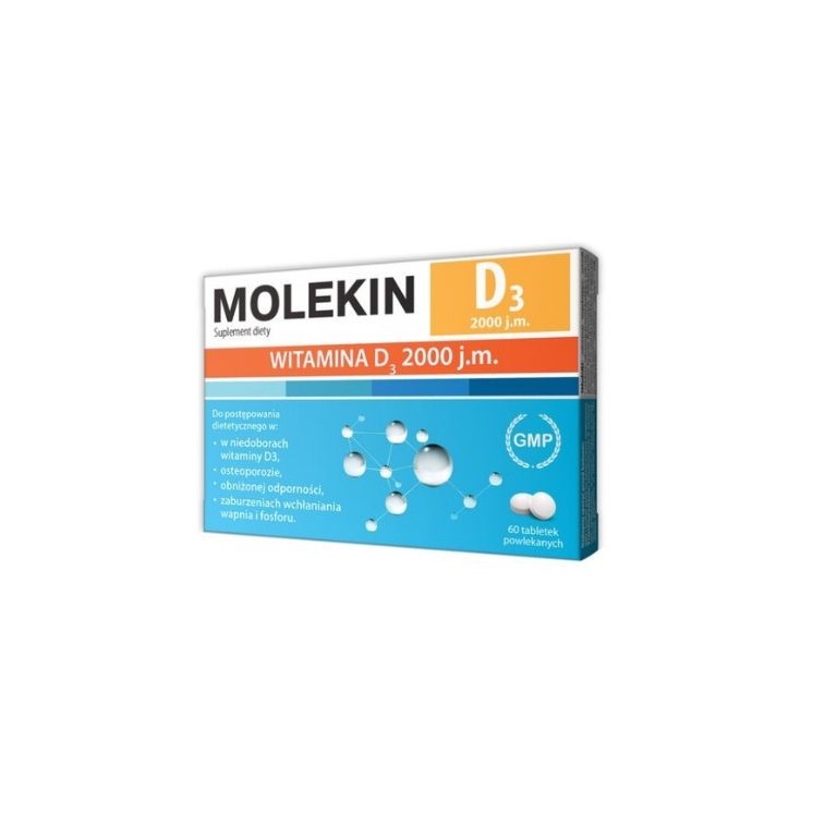 Molekin D3 2000 hm 60 tabletten