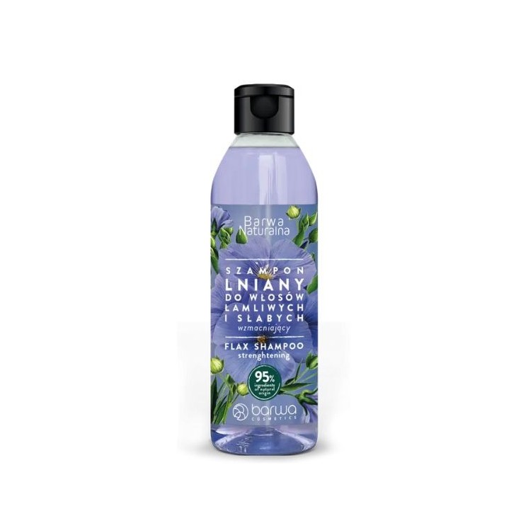 Barwa Льняний шампунь Зміцнюючий Barwa Naturalna 300 мл