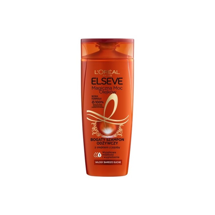 Збагачений поживний шампунь для волосся L'oreal Elseve Magiczna Moc of Oils 400 мл