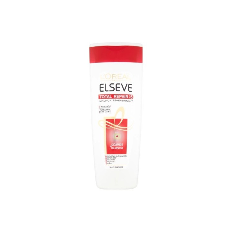 L'oreal Elseve Total Repair 5 Haarregenererende Shampoo 400 ml