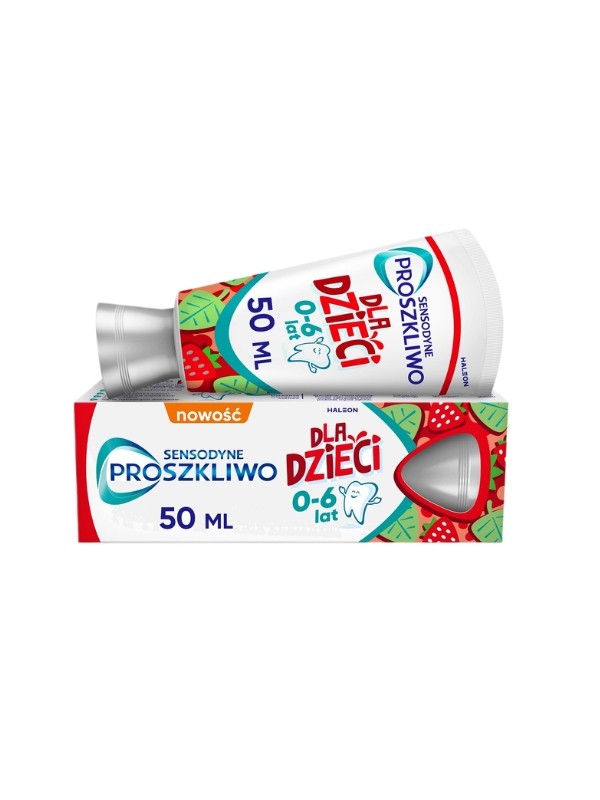 Sensodyne Proszkliwo pasta do zębów dla dzieci 0-6 lat 50 ml