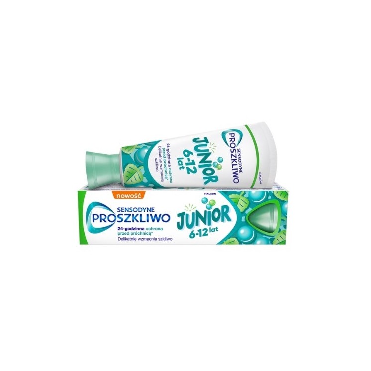 Sensodyne Pulver Junior Zahnpasta für Kinder 6-12 Jahre 75 ml
