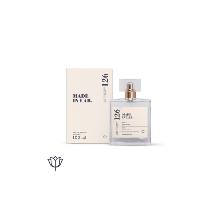 Made In Lab 126 Woman Eau de Parfum pour Femme 100 ml