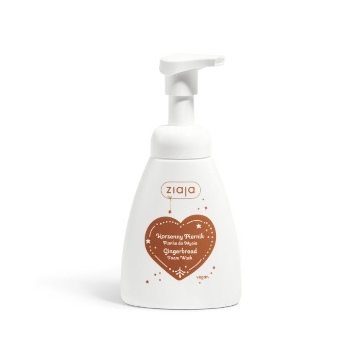 Ziaja Mousse lavante pour les mains et le corps Pain d'épices épicé 250 ml