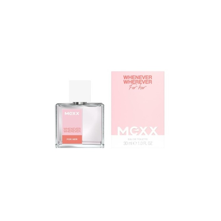 Mexx Whenever Wherever For Her Eau de Toilette voor Vrouwen 30 ml