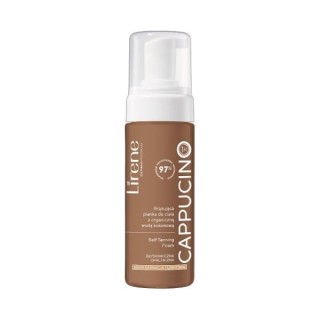 Бронзова пінка для тіла Lirene Self Tanning Bronzing з органічною кокосовою водою Cappucino 150 мл