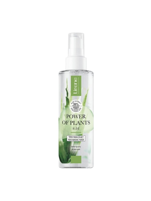 Lirene Power of Plants tonik do twarzy Aloes 200 ml