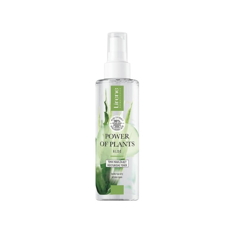 Тонік для обличчя Lirene Power of Plants Алое 200 мл