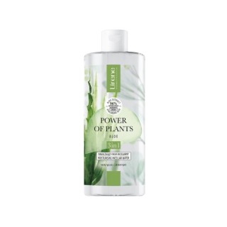 Lirene Power of Plants міцелярний флюїд 3в1 Алое 400 мл