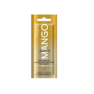 Езиматичний peeling для обличчя Lirene Smoothing Mango Papaya 6 мл