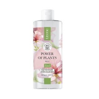 Lirene Power of Plants міцелярна рідина Троянда 400 мл