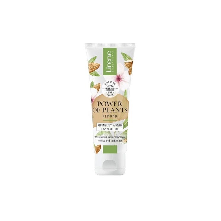Lirene Power of Plants ензимний peeling для обличчя Мигдаль 75 мл
