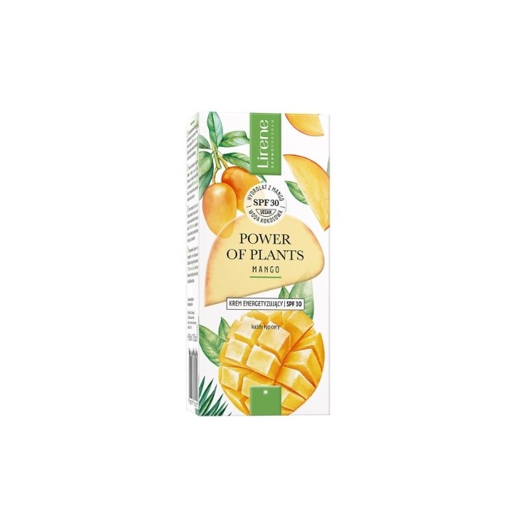 Lirene Power of Plants Energizing Face Cream Mango 50 ml