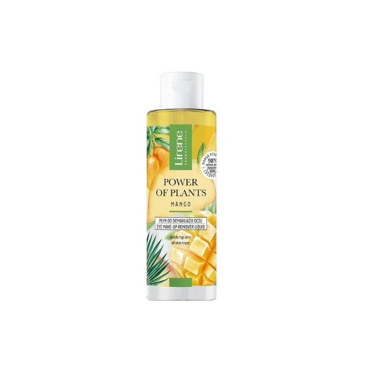 Засіб для зняття макіяжу з очей Lirene Power of Plants Mango 145 мл