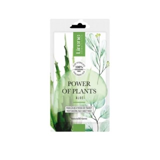 Lirene Power Of Plants hydraterend gezichtsmasker Aloë 17 g