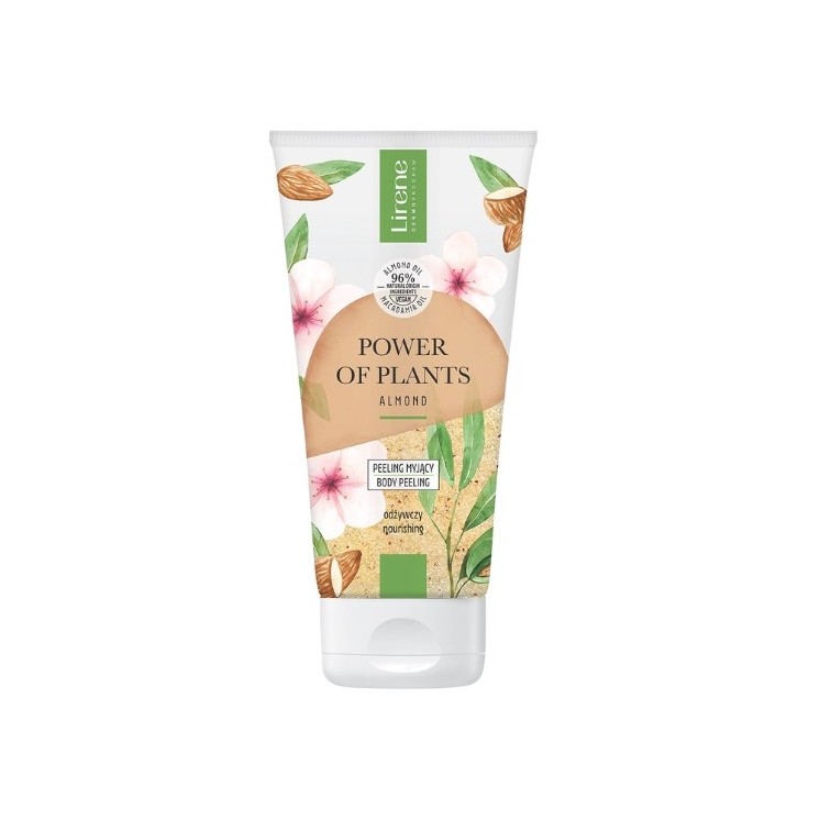 Очищаючий peeling Lirene Power of Plants Мигдаль 175 мл