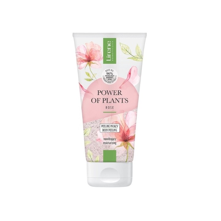 Очищаючий peeling Lirene Power рослин Троянда 175 мл