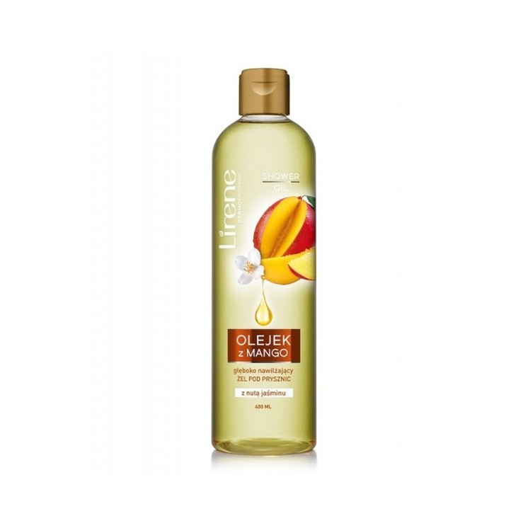 Гель для душу Lirene з олією Mango та жасмином 400 мл