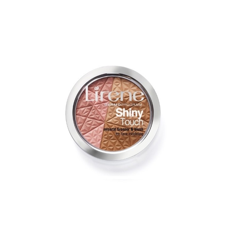 Lirene Mineral Bronzer mit Rouge für die ovale Gesichtsmodellierung 9 g