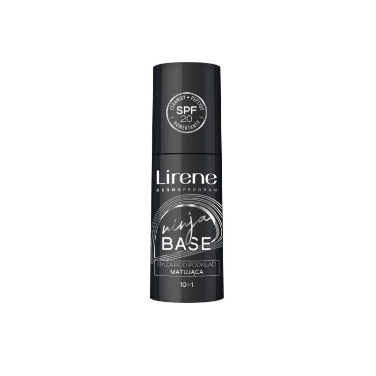 Матуюча тональна основа Lirene Ninja Base SPF20 30 мл