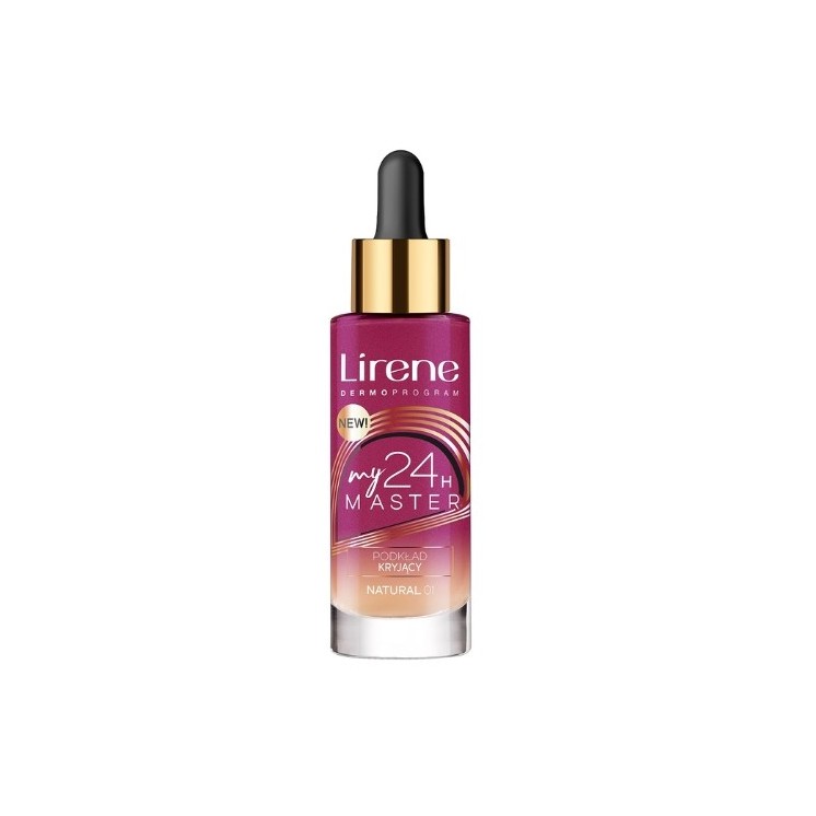 Основа Lirene My Master Covering Foundation 01 Natural 30 мл